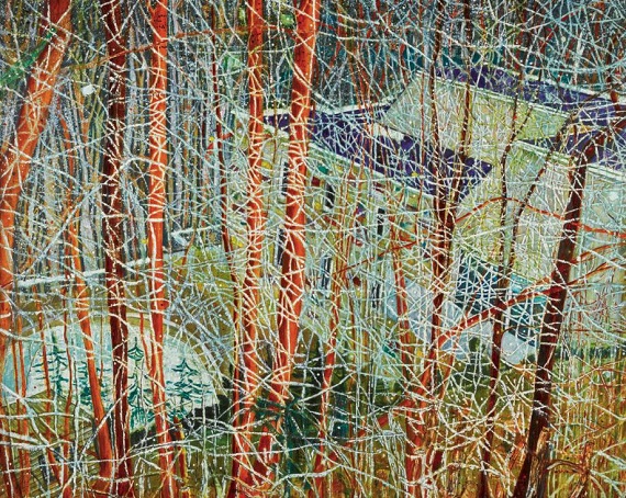 Peter Doig, The Architect’s Home In The Ravine, 1991년 작